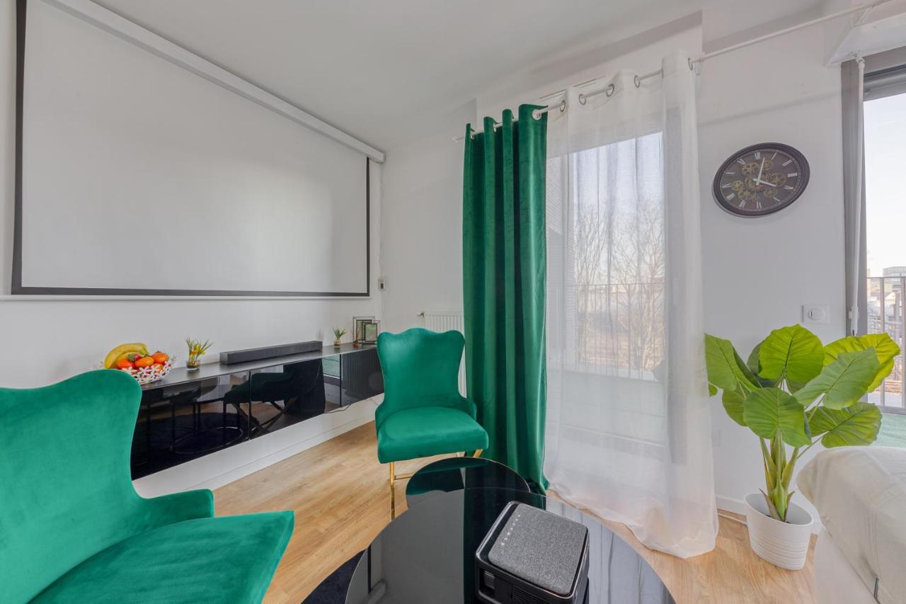 Cinema Moon Luxury - Gare 3Min - Proche Paris Apartamento Massy  Exterior foto
